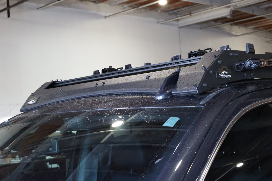 Chevy Silverado Condor Roof Rack w/Rigid Industries Original Adapt Lightbar Cut Out