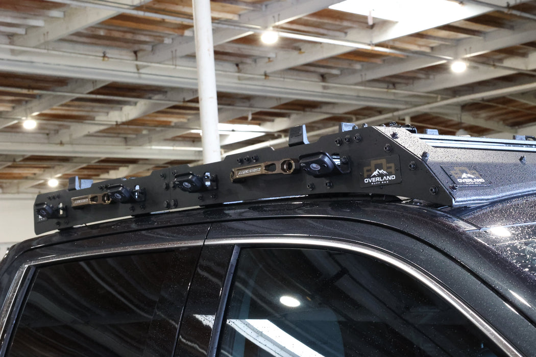 Chevy Silverado Condor Roof Rack w/Rigid Industries Original Adapt Lightbar Cut Out