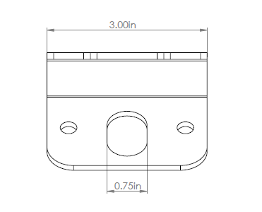 angled light bracket (set of 2)