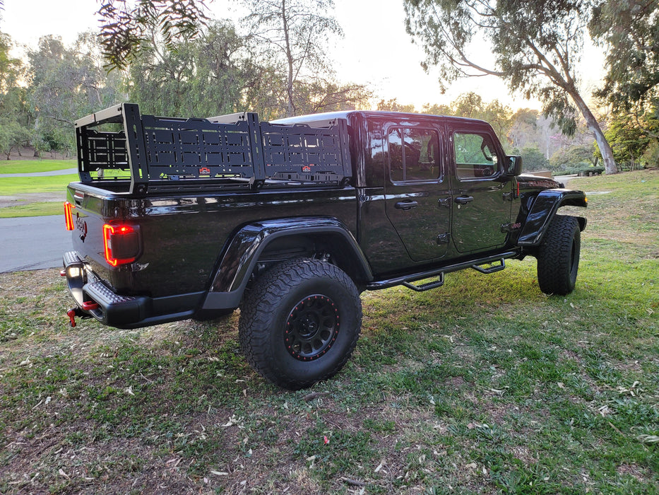 jeep gladiator bed rack tonneau edition