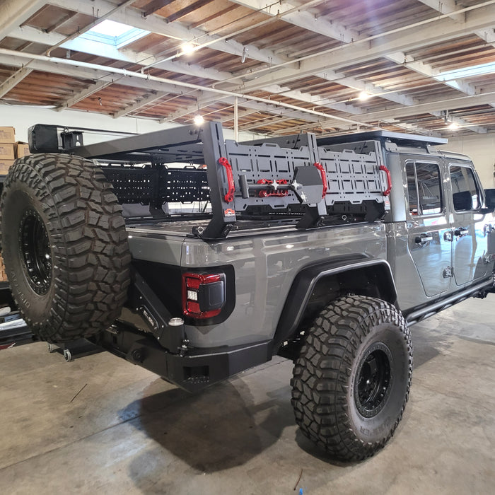 jeep gladiator bed rack tonneau edition