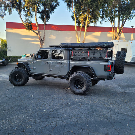 jeep gladiator bed rack tonneau edition