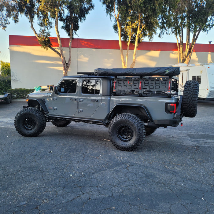 jeep gladiator bed rack tonneau edition