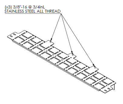 cross bed molle (gladiator)