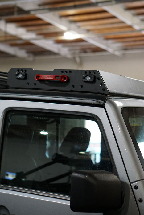 jeep jku/jlu front stub rack overall dimensions for front rack 59.00 x 26.00 (reference only)