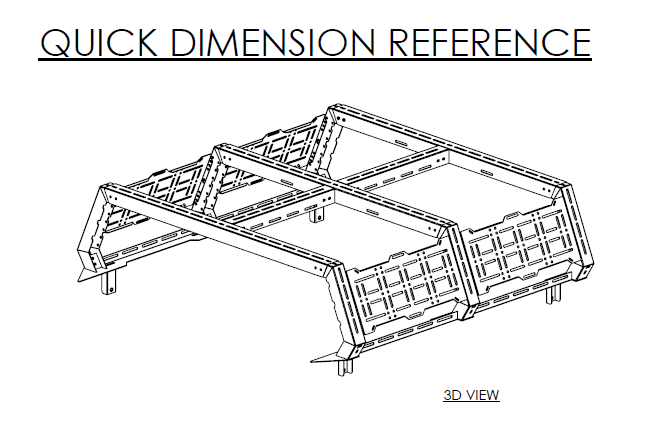 chevy silverado rax (bed rack)