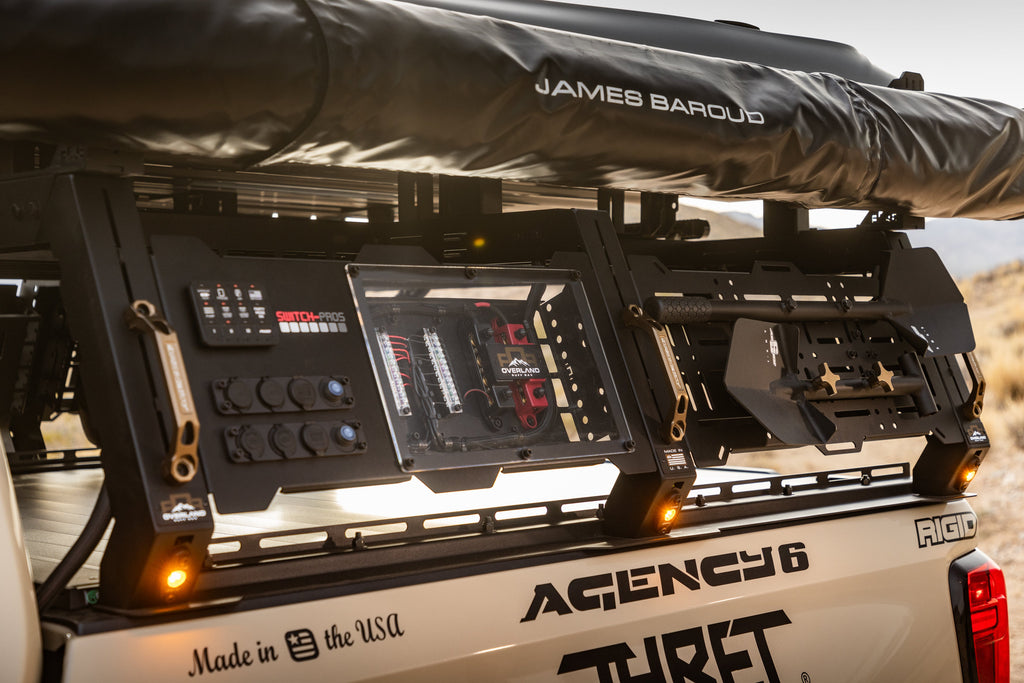 GMC AT4 carbon Pro Bed Rack | Overland Ruff Rax