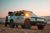 Rivian R1S Roof Rack System With Light Bar Cut Out for Baja Designs S8 Light Bar