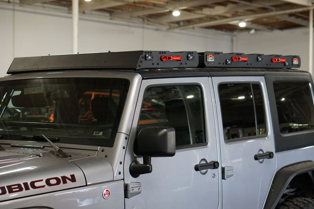 jeep jku/jlu front stub rack overall dimensions for front rack 59.00 x 26.00 (reference only)