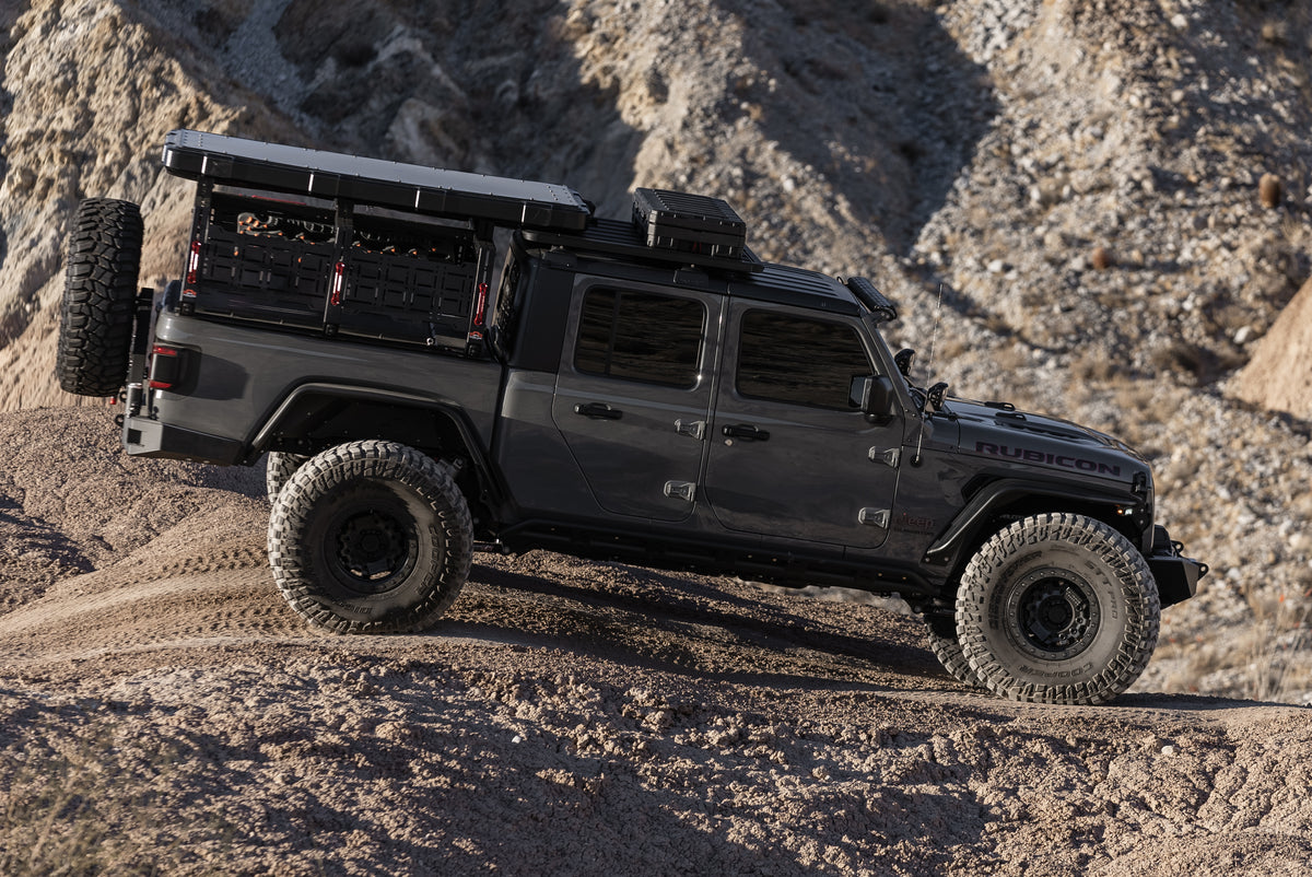 Jeep Gladiator Bed Rack for Roof Top Tent — Overland Ruff Rax